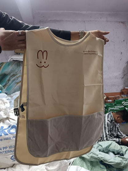 Waterproof and Stain-Resistant Uniform Wipeable Hands Kitchen Apron